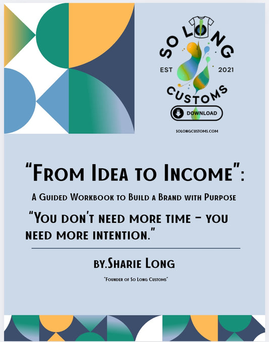 "From Idea to Income" - eBook