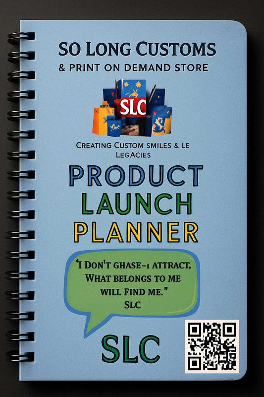 Product Launch Planner - Digital Planner -eBook