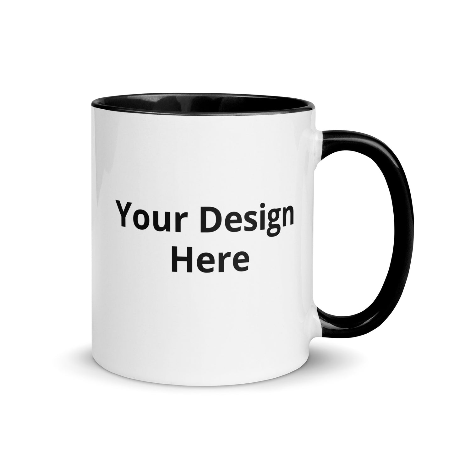 Personalized Design - White Mug with Color Inside