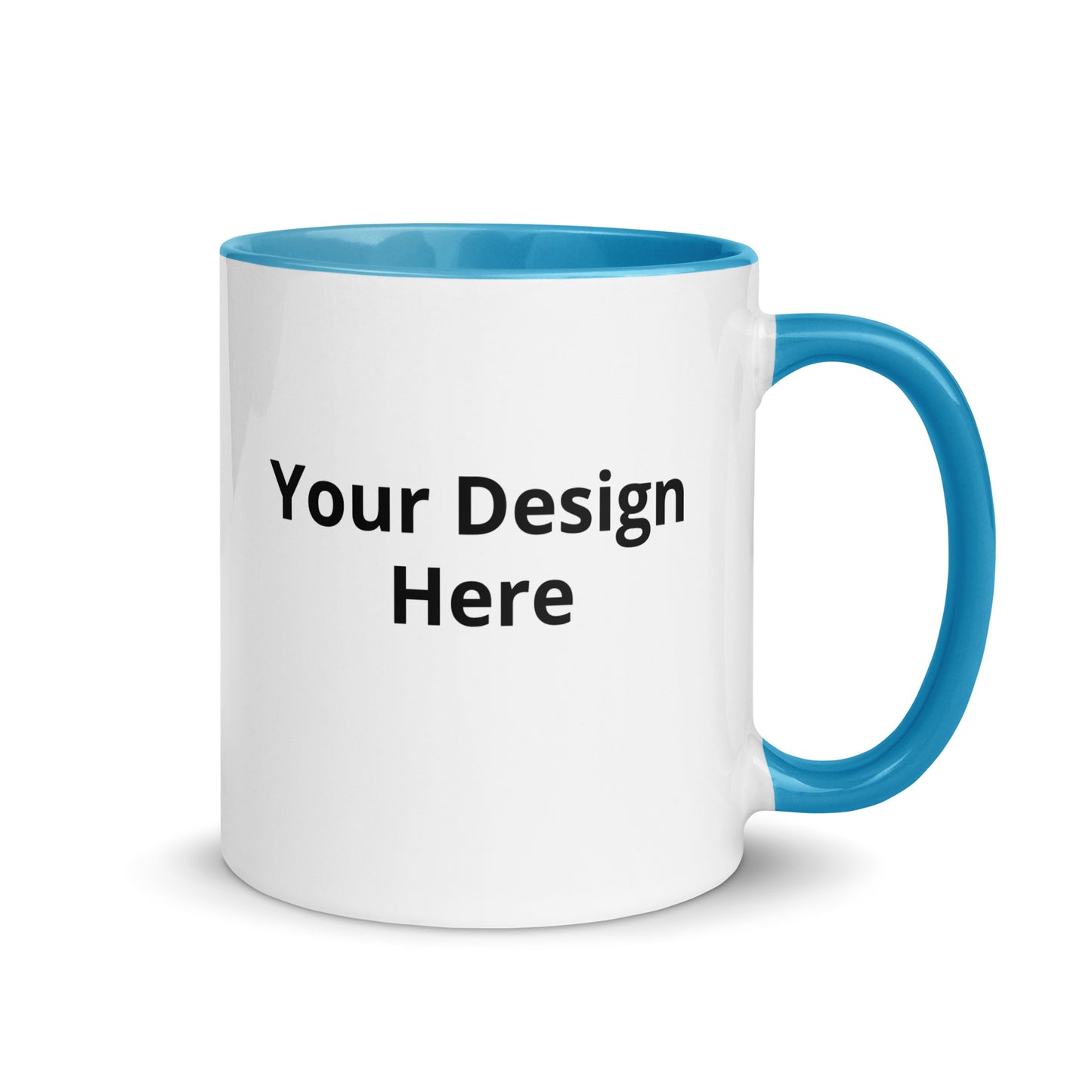 Personalized Design - White Mug with Color Inside