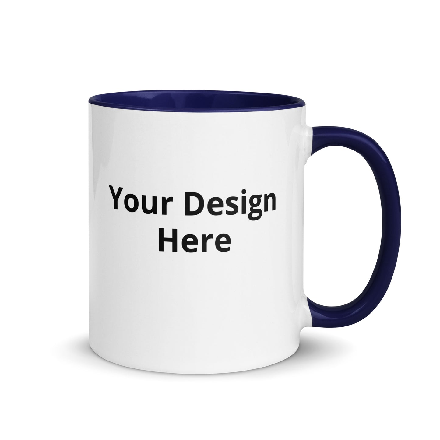 Personalized Design - White Mug with Color Inside